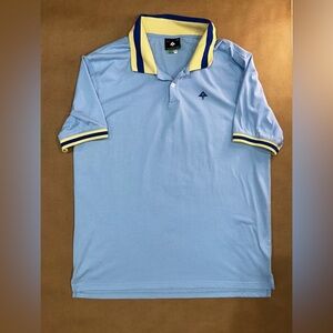 LRG Light Blue Polo Shirt – XL